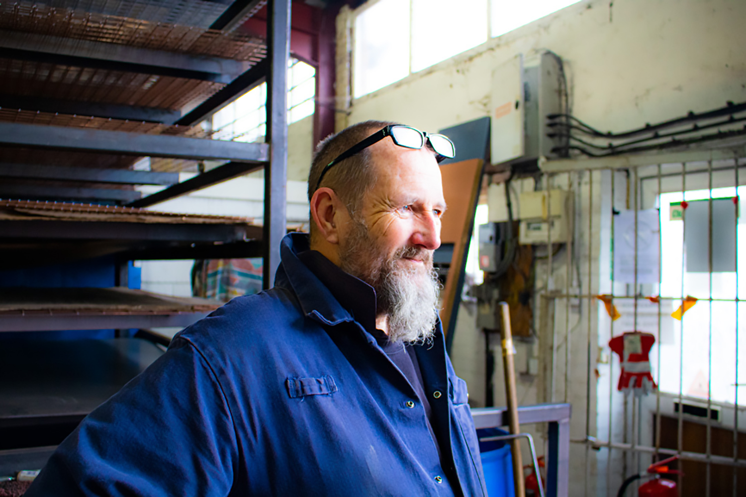 Eastern-Steel-Worker Warehouse Man Pete